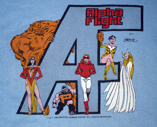 Alpha flight deals t shirt